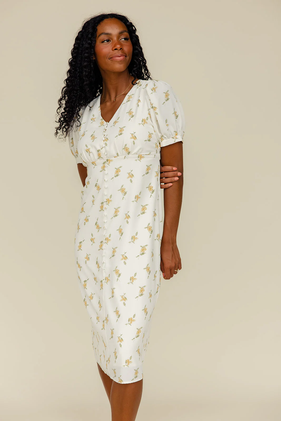 A New Start Button Dress - Image 4