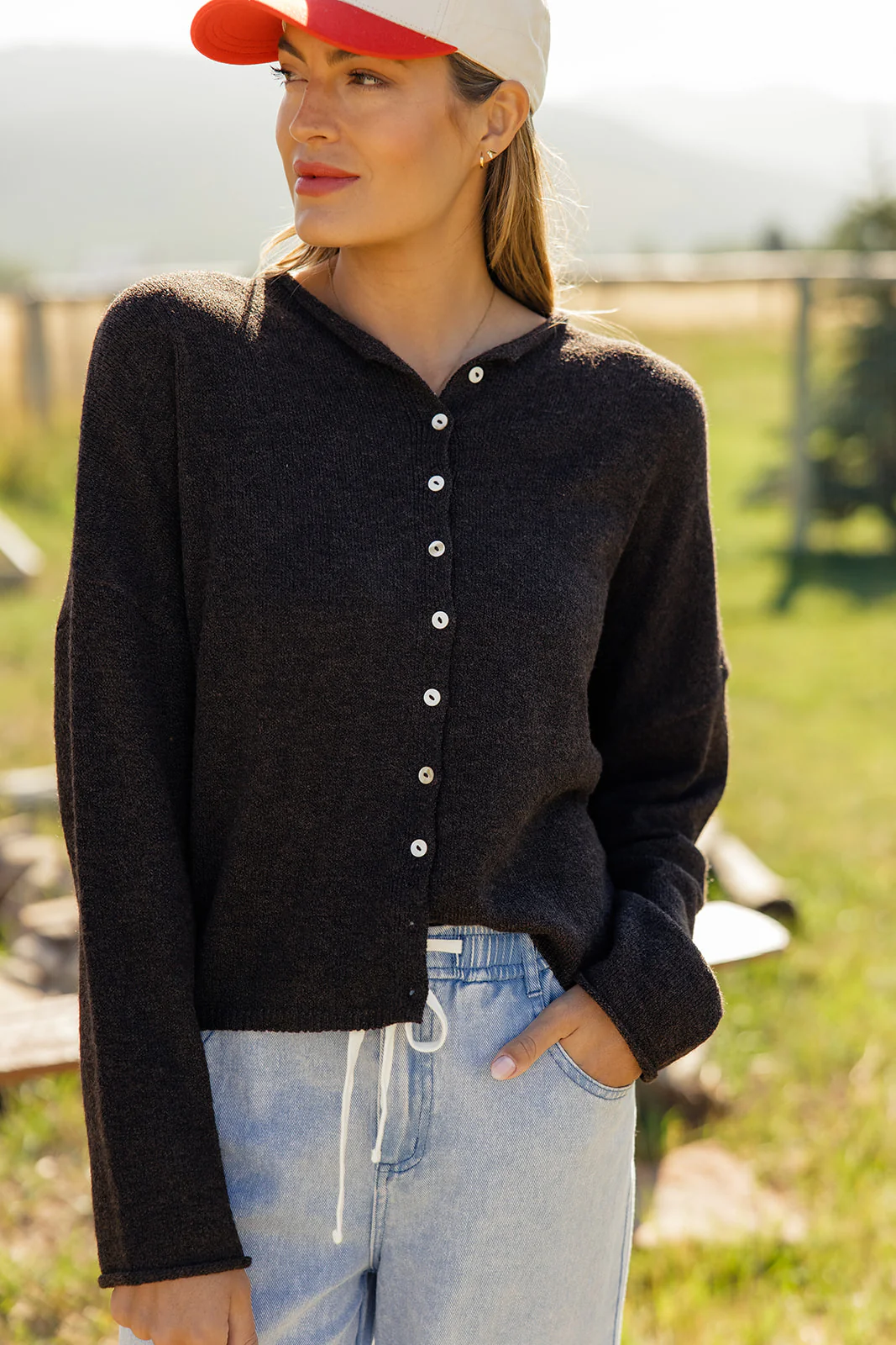 A Single Moment Button Up Cardigan - Image 128