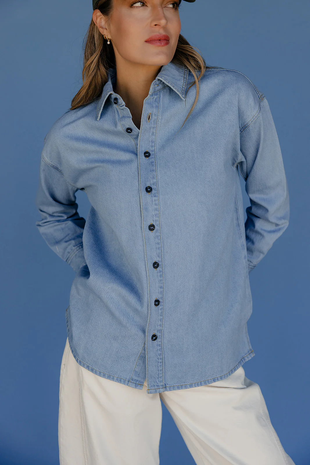 Blue Ridge Denim Top - Image 2