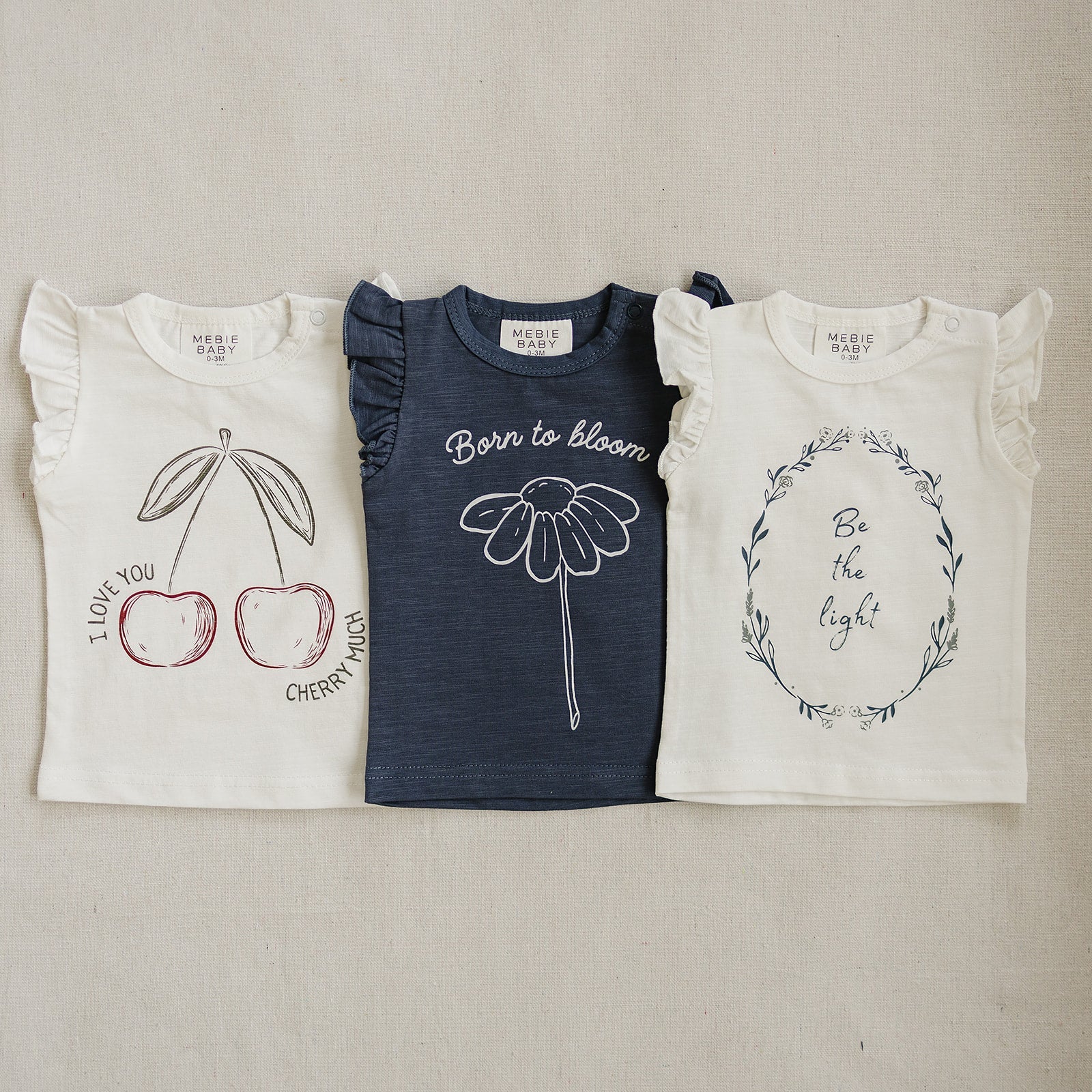 Born to Bloom Ruffle Tee - Image 6