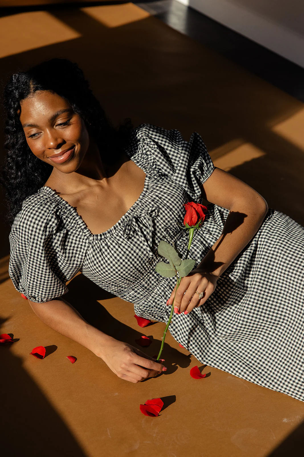By The Gate Gingham Maxi - Image 7