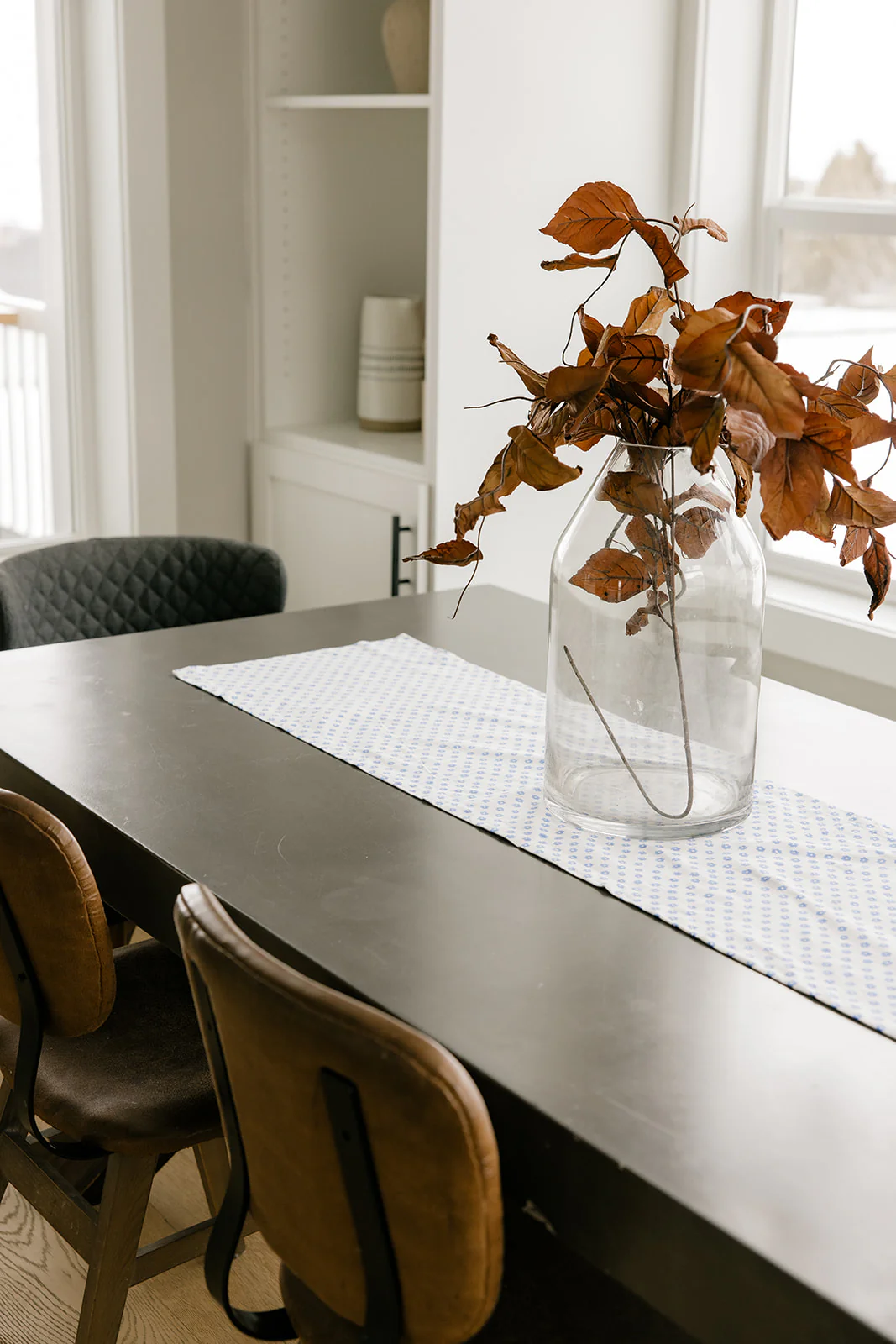 Daisy Artisan Printed Table Runner - Image 2