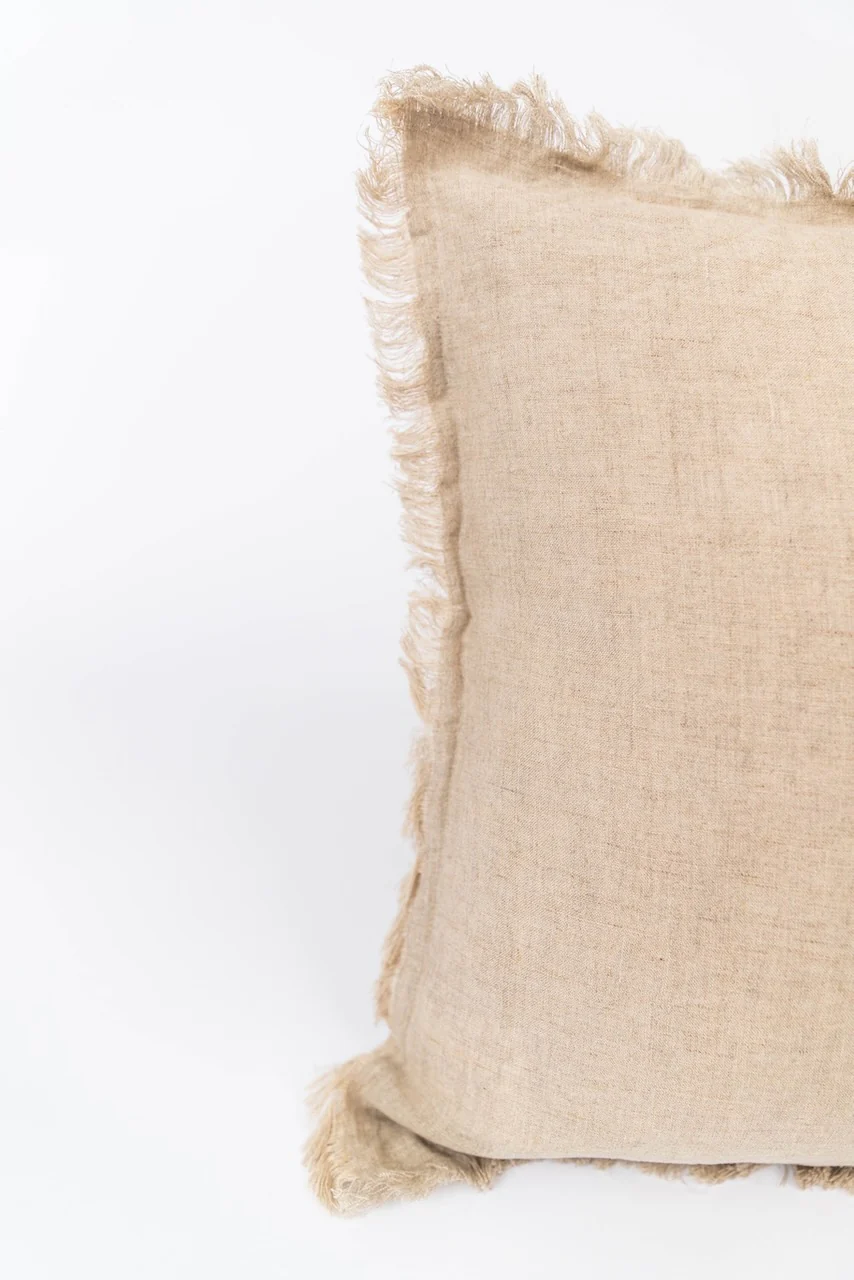 Fickle Heart Fringe Pillow - Image 9