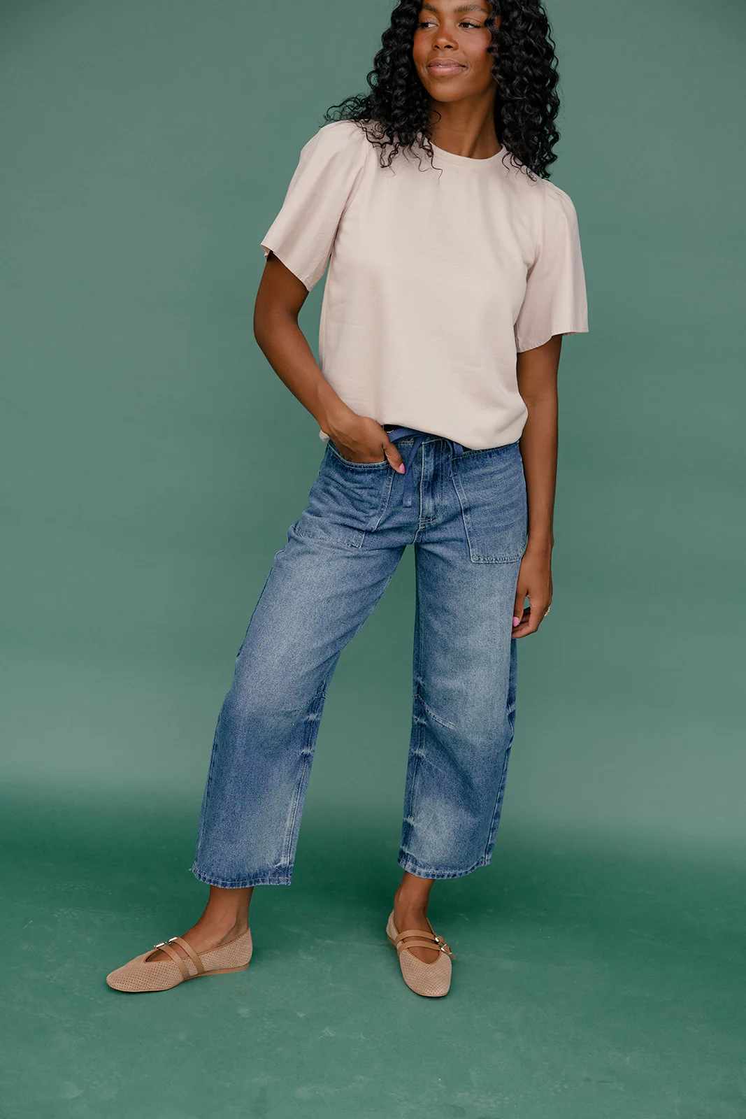 Hall Pass Flutter Sleeve Blouse - Image 6