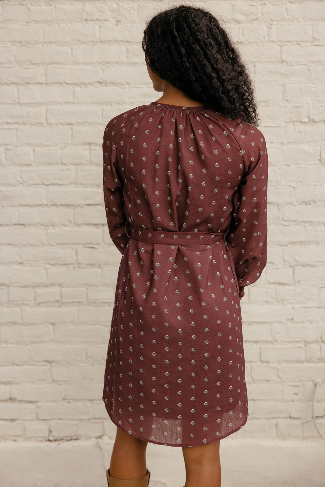 Hazel Garden Tie Dress - Image 5
