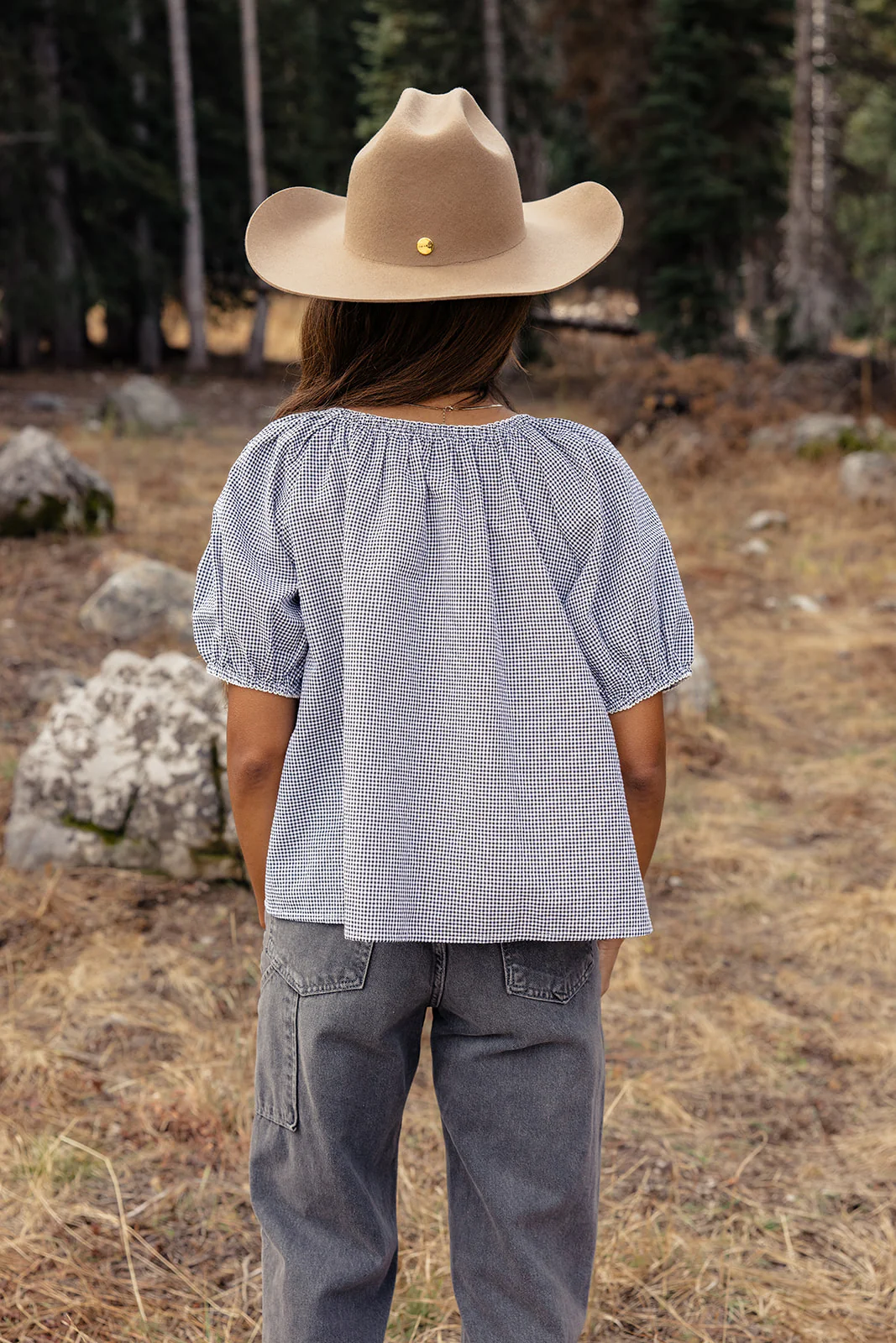 Long Stem Roses Button Down Blouse - Image 11