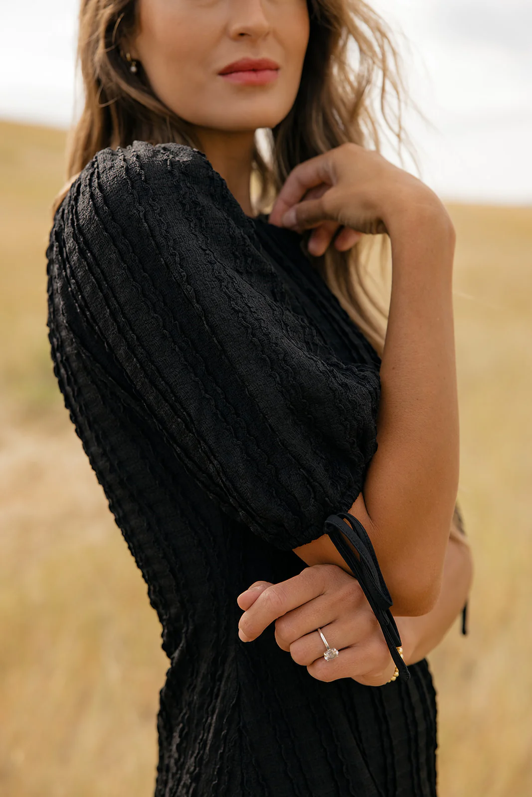 Marceline Textured Dress - Image 5