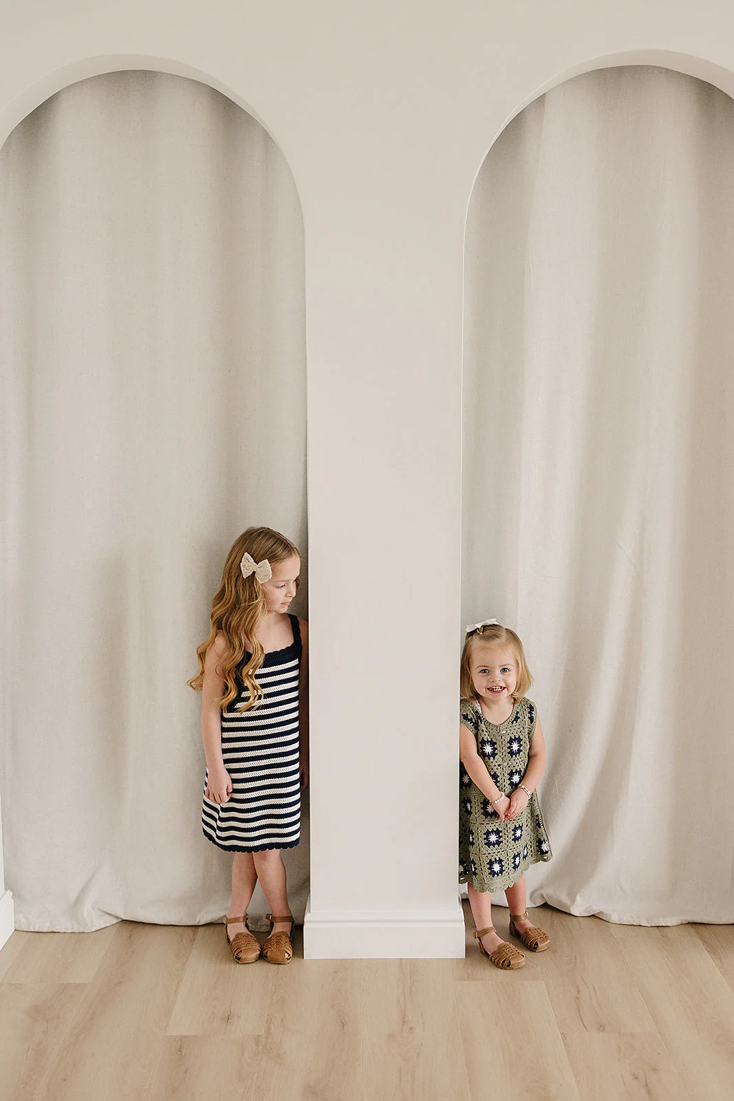 Navy Stripe Knit Tank Dress - Image 9