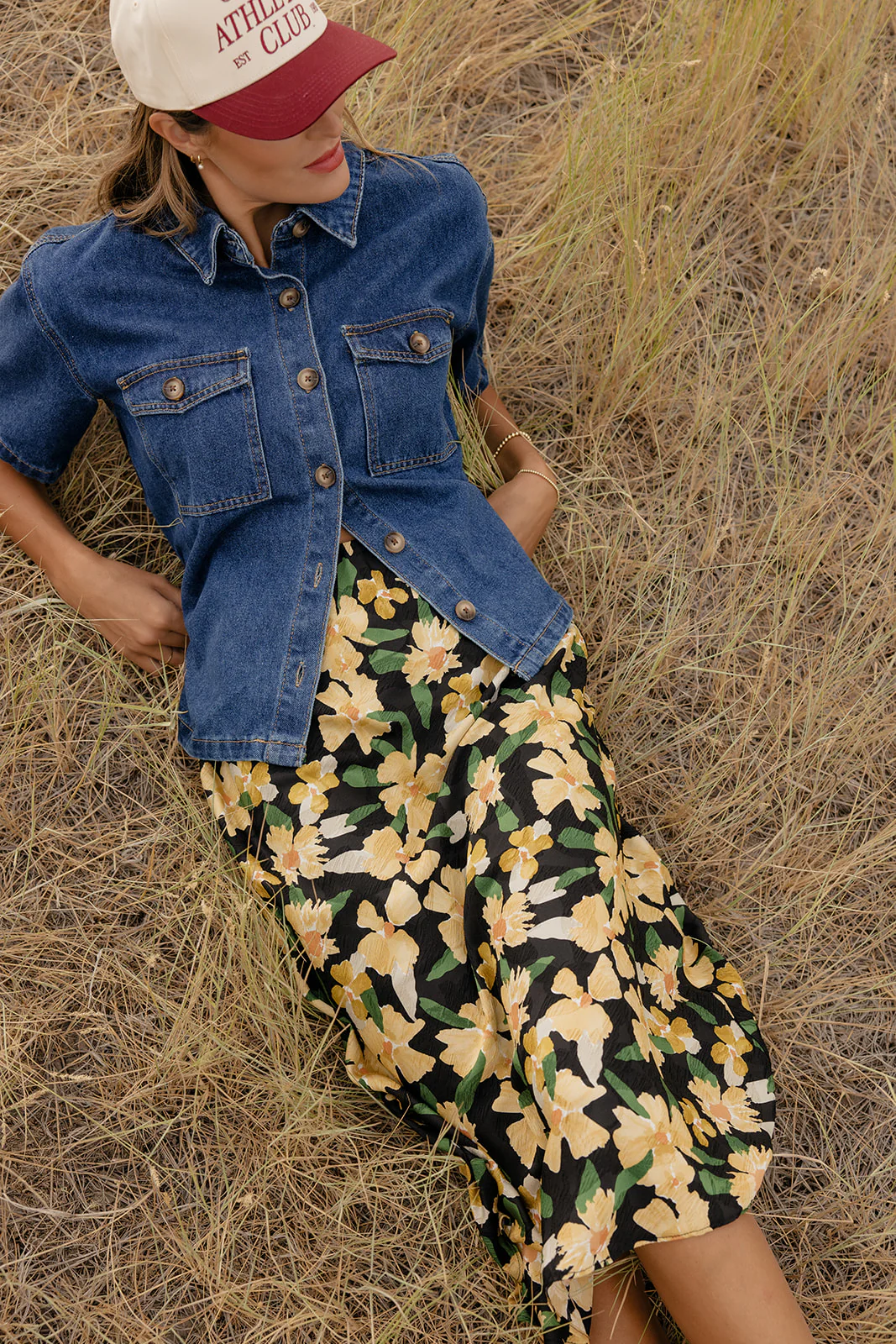 Night Garden Midi Skirt - Image 6