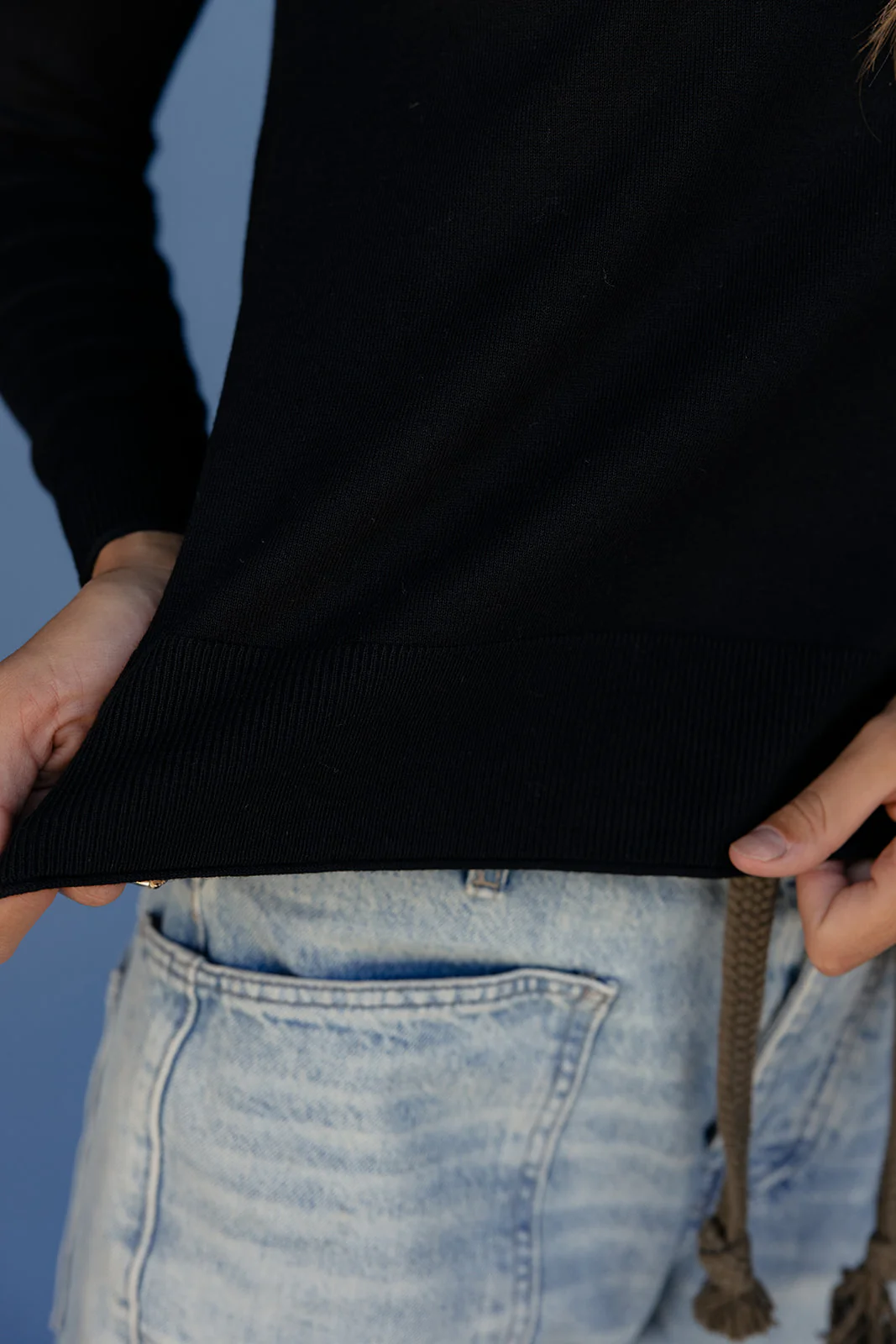 Oat and Ink Long Sleeve Sweater - Image 13