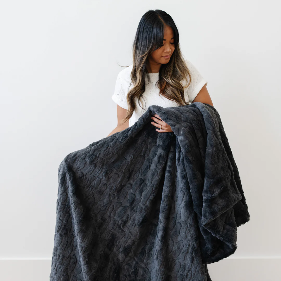 PATTERNED FAUX FUR XL THROW BLANKETS - Image 22