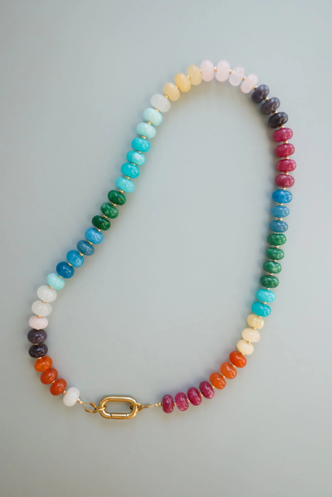 Rainbow Quartz Necklace