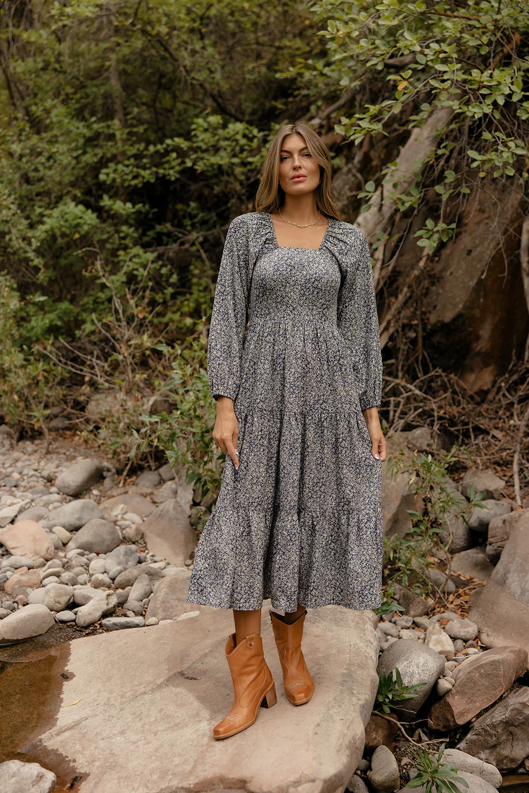 Riverbend Square Neck Dress - Image 5