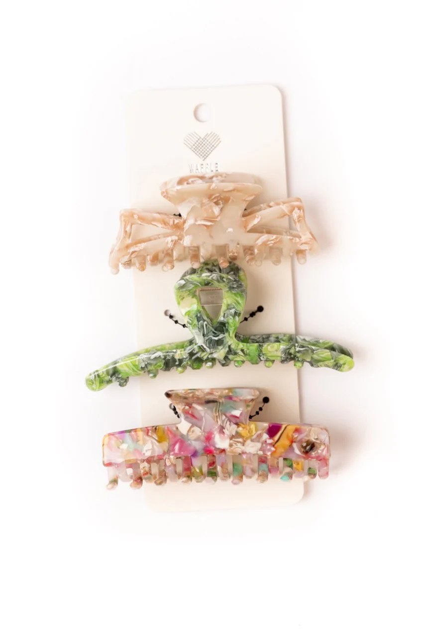ROOLEE Botanical Claw Clip Set - Image 4