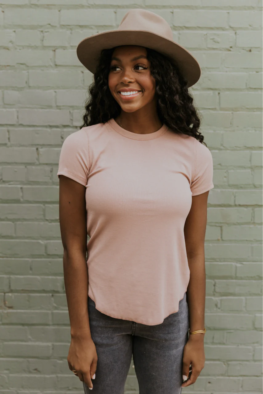 Sadie Solid Tee - Image 27
