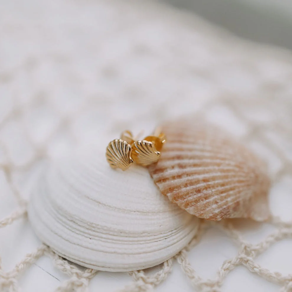 Sea Shell Studs - Image 2