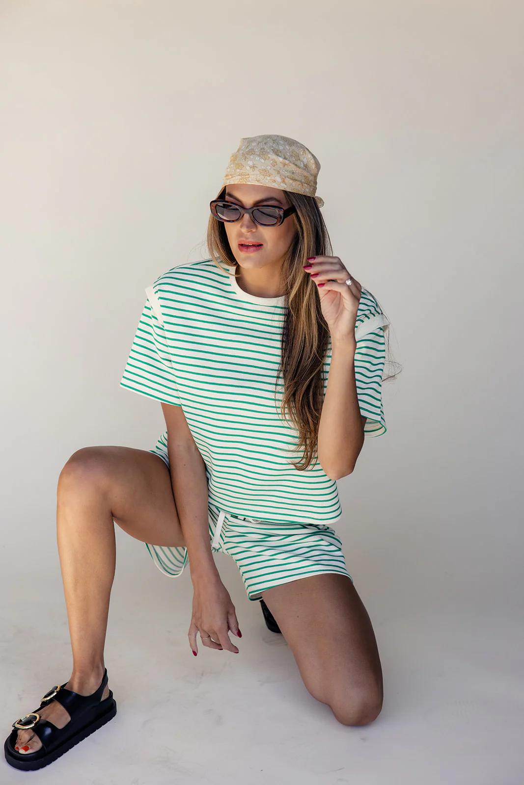 Shoot Your Shot Striped Shorts - Image 8