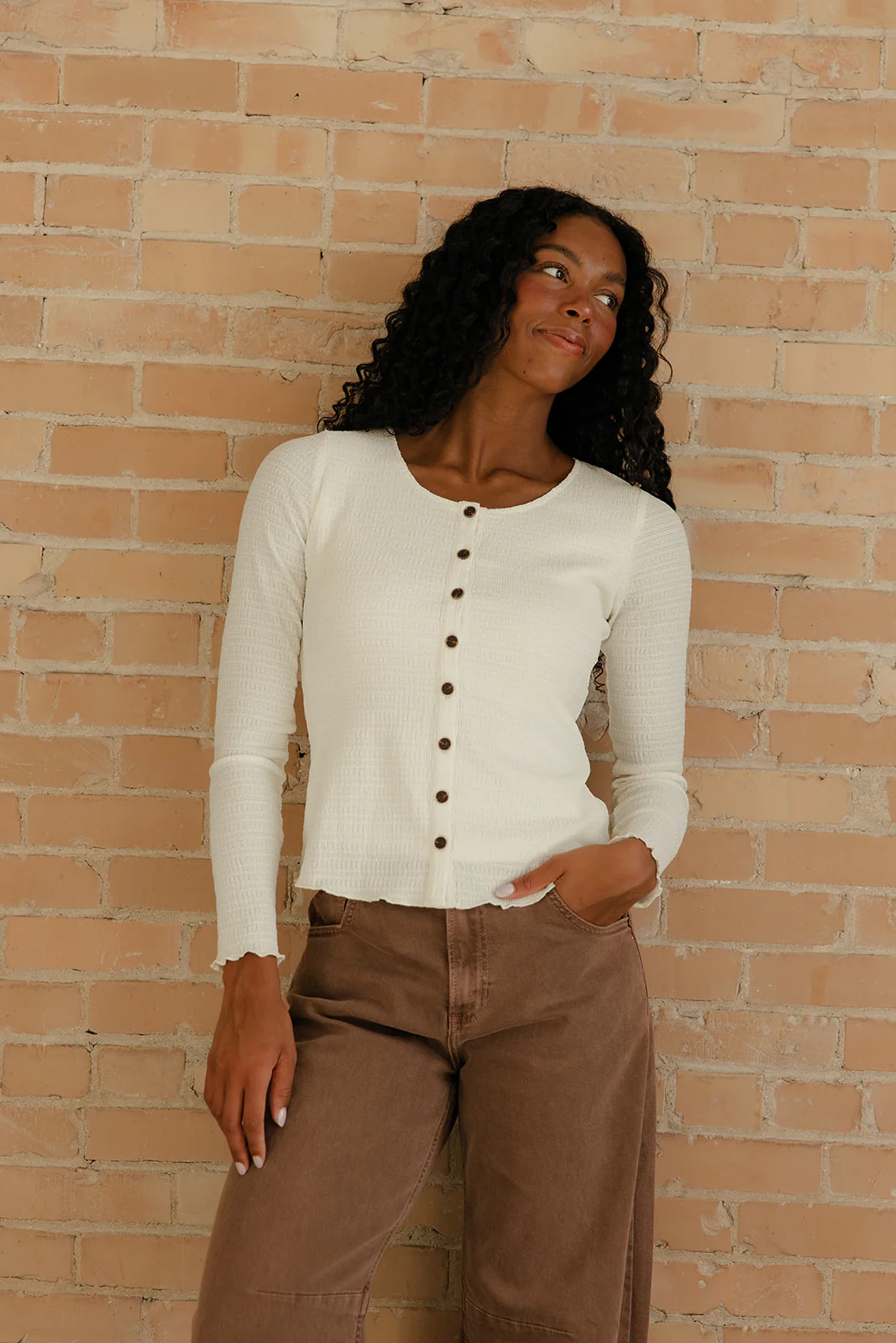 Simply Buttoned Cardigan - Image 7