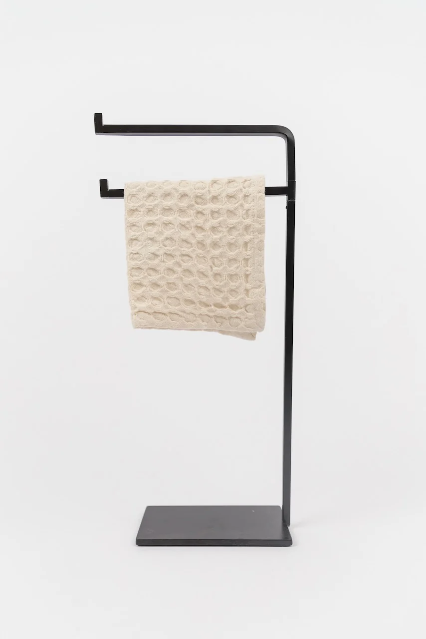 Stonewashed Cotton Waffle Weave Dish Cloths - Image 2